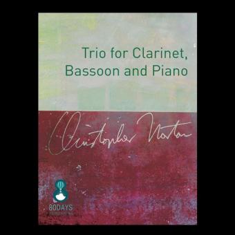 Norton, Christopher: Trio for clarinet, bassoon and piano, score and parts 