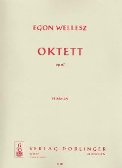 Oktett op.67 für 2 Violinen, Viola Violoncello, Kontrabaß, Klarinette, Horn und Fagott,  Stimmen 