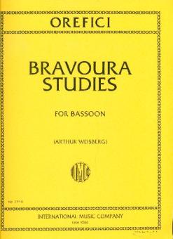 Orefici, Alberto: Bravoura Studies for bassoon 