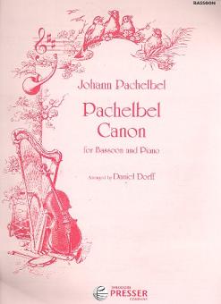 Pachelbel, Johann: Canon for bassoon and piano 