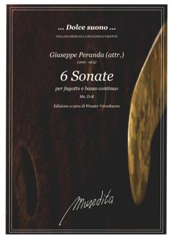 Peranda, Marco Gioseppe: 6 Sonate per fagotto e Bc 