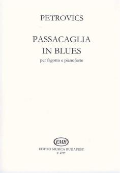 Petrovics, Emil: Passacaglia in Blues für Fagott und Klavier 