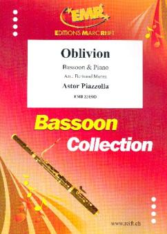 Piazzolla, Astor: Oblivion für Fagott und Klavier 