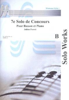 Porret, Julien: Solo de concours no.7 pour basson et piano 