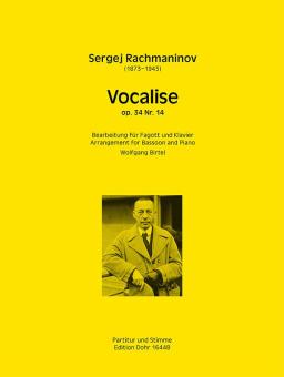 Rachmaninoff, Sergei: Vocalise op.34,14 für Fagott und Klavier 