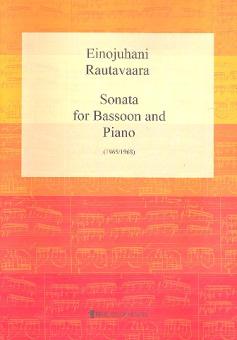Rautavaara, Einojuhani: Sonata op.26 for bassoon and piano  