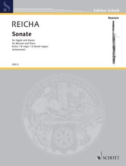 Reicha, Anton (Antoine) Joseph: Sonate B-Dur oppost. für Fagott und Klavier 