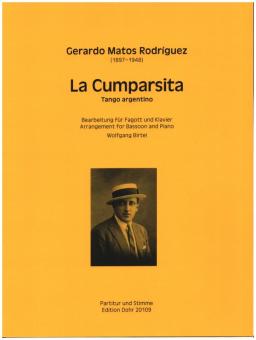 Rodríguez, Gerardo Matos: La Cumparsita für Fagott und Klavier 