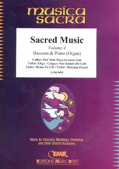 Sacred Music vol.4 for bassoon and piano (organ) 