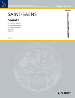 Saint-Saens, Camille: Sonate op.168 für Fagott und Klavier 