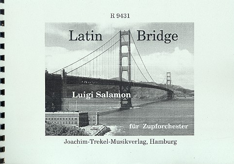 Salamon, Luigi: Latin Bridge für Zupforchester, Partitur 