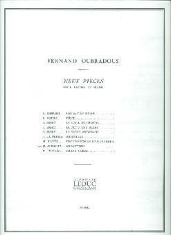 Schmitt, Florent: Andantino op.30bis für Fagott und Klavier 