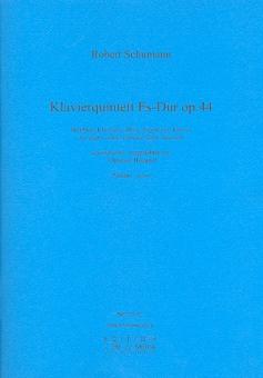 Schumann, Robert: Quintett Es-Dur op.44 für Klavier, Oboe, Klarinette, Horn und Fagott, Partitur 