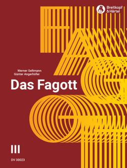 Seltmann, Werner: Das Fagott Band 3 (dt/en) für Fagott 