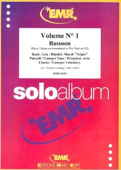 Solo-Album Band 1 für Fagott und Klavier (Orgel) 
