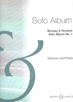 Solo Album no.1 for bassoon and piano 