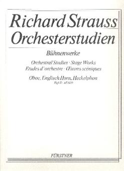 Strauss, Richard: Orchesterstudien aus seinen Bühnenwerken Band 2 für Oboe 