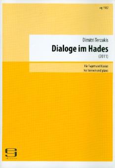Terzakis, Dimitri: Dialoge im Hades für Fagott und Klavier, 2 Spielpartituren 