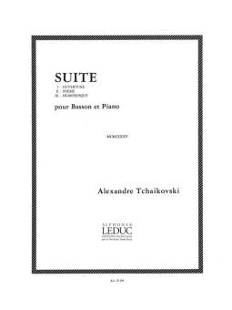 Tschaikowsky, Alexander: SUITE POUR BASSON ET PIANO 