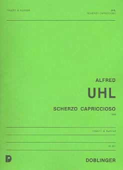 Uhl, Alfred: Scherzo capriccioso für Fagott und Klavier 