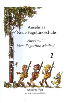 Veit, Anselma: Anselmas neue Fagottinoschule Band 1 für Fagottino (Quartfagott/Quintfagott) 