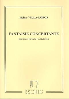 Villa-Lobos, Heitor: Fantaisie concertante pour piano, clarinette et basson,  parties 