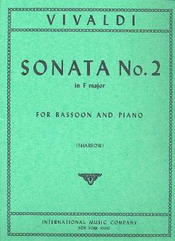 Vivaldi, Antonio: Sonata F major no.2 for bassoon and piano 