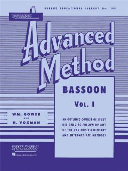 Voxman, Himie: Advanced Method vol.1 for bassoon 