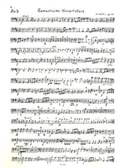 Wölki, Konrad: Romantisches Konzertstück für Zupforchester (weitere Instrumente ad lib), Kontrabass 