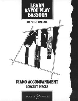 Wastall, Peter: Learn As You Play Bassoon für Fagott und Klavier, Lehrerband 