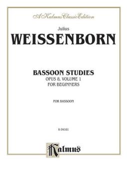 Weissenborn, Julius: Bassoon Studies op.8 vol.1 for bassoon 