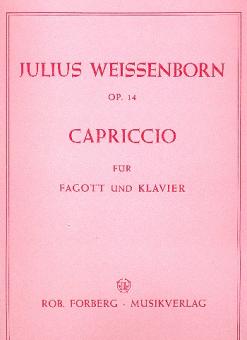 Weissenborn, Julius: Capriccio op.14 für Fagott und Klavier 