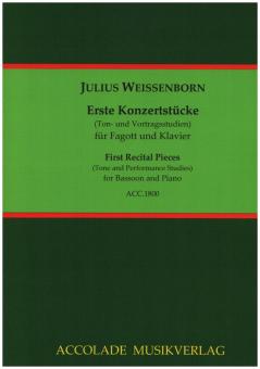Weissenborn, Julius: Erste Konzertstücke für Fagott und Klavier 