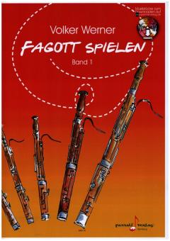 Werner, Volker: Fagott spielen Band 1 (+Download) für Fagott 