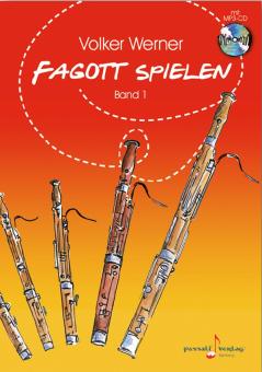 Werner, Volker: Fagott spielen Band 1 (+CD) für Fagott 