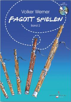 Werner, Volker: Fagott spielen Band 2 (+CD) für Fagott 