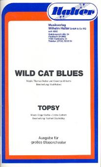 Wild Cat Blues  und  Topsy für Klarinette und Blasorchester 
