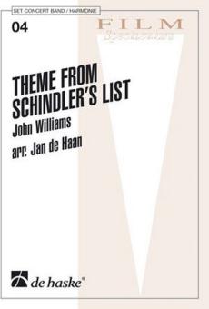 Williams, John *1932: THEME FROM SCHINDLER'S LIST FUER BLASORCHESTER, HAAN DE, JAN, ED. 