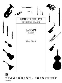 Winter, Horst: Grifftabelle für Fagott 