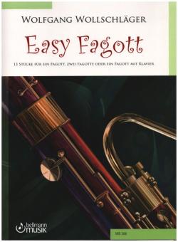 Wollschläger, Wolfgang: Easy Fagott für 1-2 Fagotte (Fagott und Klavier), Spielpartitur und Stimmen 